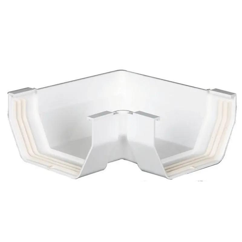 Amerimax 6.8 In. H X 6.8 In. W X 2.9 In. L White Vinyl Gutter Corner - Deal Of The Week 1