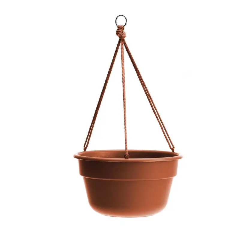 Bloem Dura Cotta 6.8 In. H X 12.5 In. W X 12.4 In. D Resin Hanging Basket Terracotta Clay - Deal Of The Week 1