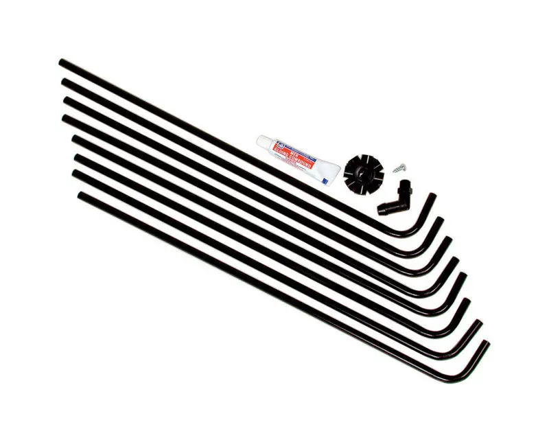 Dial 8 Way Down 24 In. H X 5 In. W Black Plastic Evaporative Cooler Water Hook-Up Kit - Deal Of The Week 1