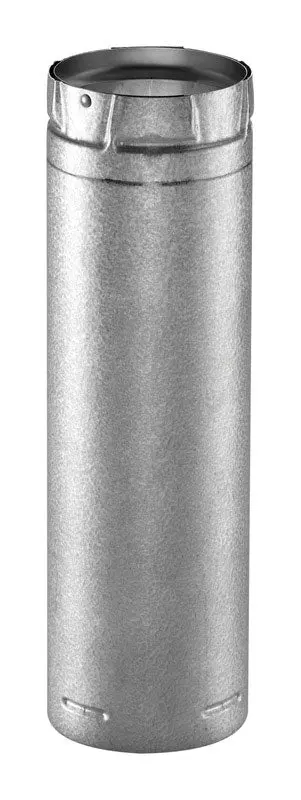 Duravent 3 In. Dia. X 6 In. L Steel Double Wall Stove Pipe - Deal Of The Week 1