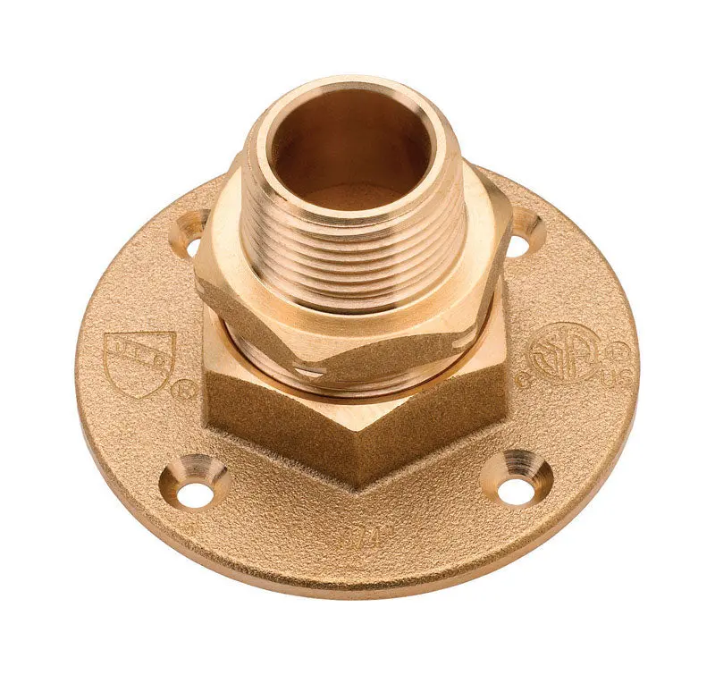Home-Flex 1/2 In. Fip X 1/2 In. D Fip Steel Adapter - Open Box 1