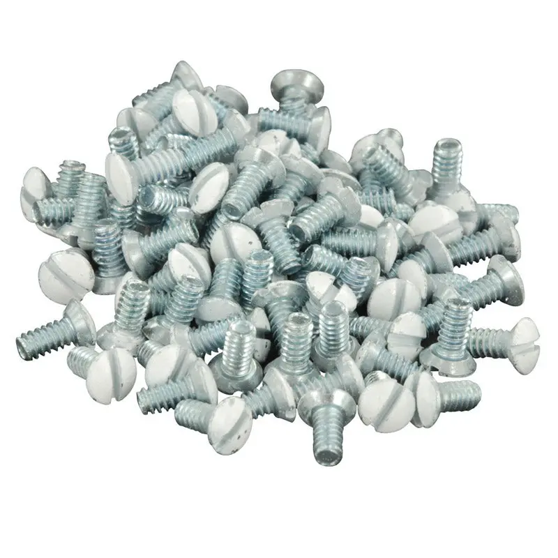 Leviton White Metal Wall Plate Screw 5/16 H In. - Deal Of The Week 1