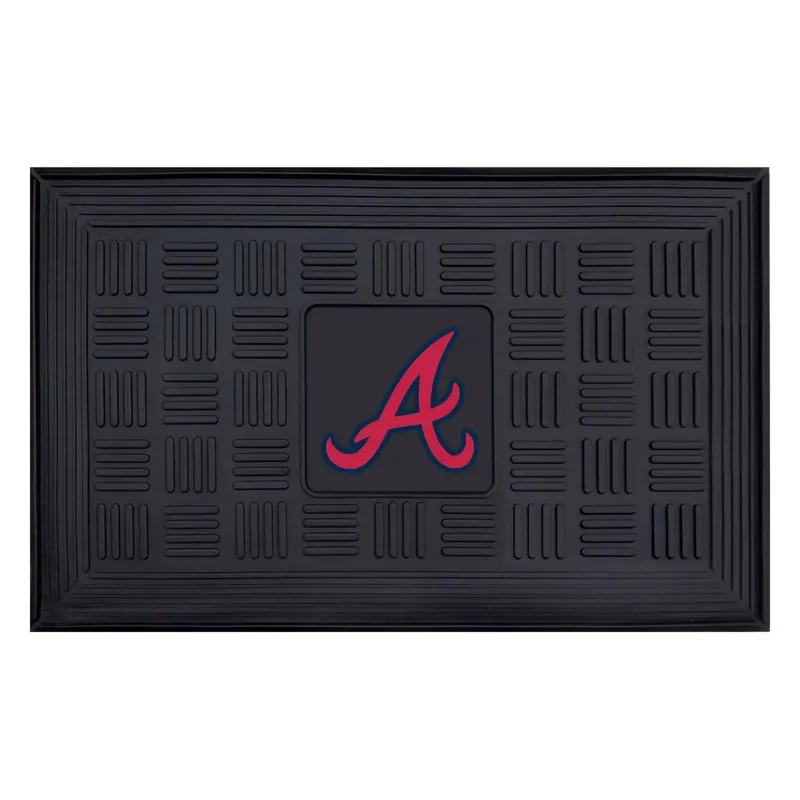 Mlb - Atlanta Braves Heavy Duty Door Mat - 19.5In. X 31In. 1