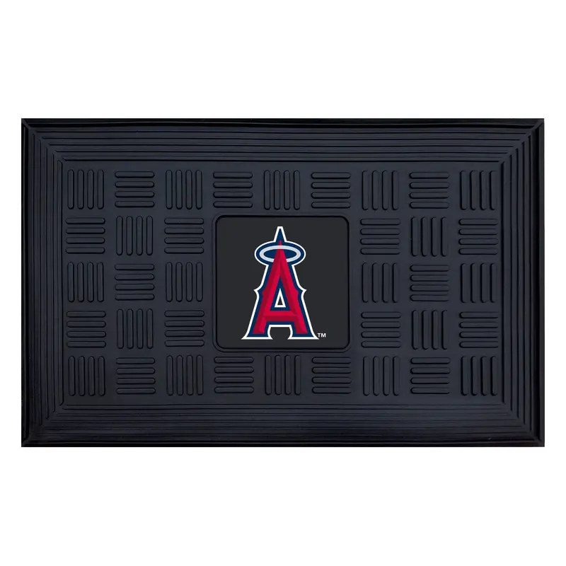 Mlb - Los Angeles Angels Heavy Duty Door Mat - 19.5In. X 31In. 1