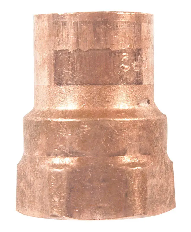 Mueller Streamline 1 In. Copper  X 1 In. Dia. Ftp Copper Pipe Adapter - Deal Of The Week 1