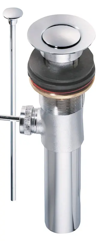 Plumb Pak 1-1/4 In. D Chrome Plated Brass Pop-Up Lavatory Drain - Deal Of The Week 1