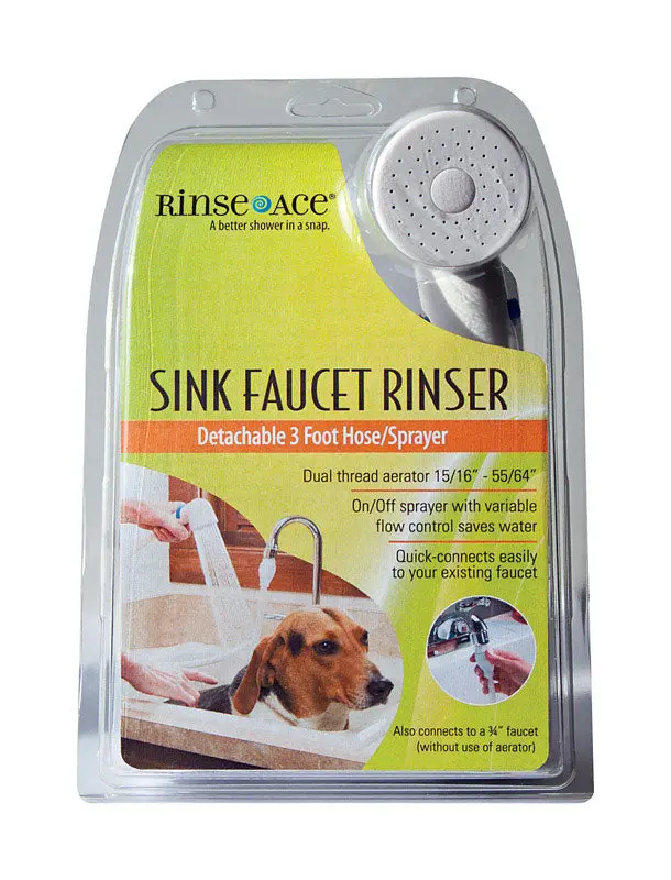 Rinse Ace Chrome Metal Sink Faucet Rinser - Deal Of The Week 1