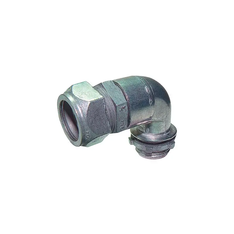 Sigma Engineered Solutions Proconnex 3/4 In. D Die-Cast Zinc 90 Degree Compression Connector For Emt - Deal Of The Week 1