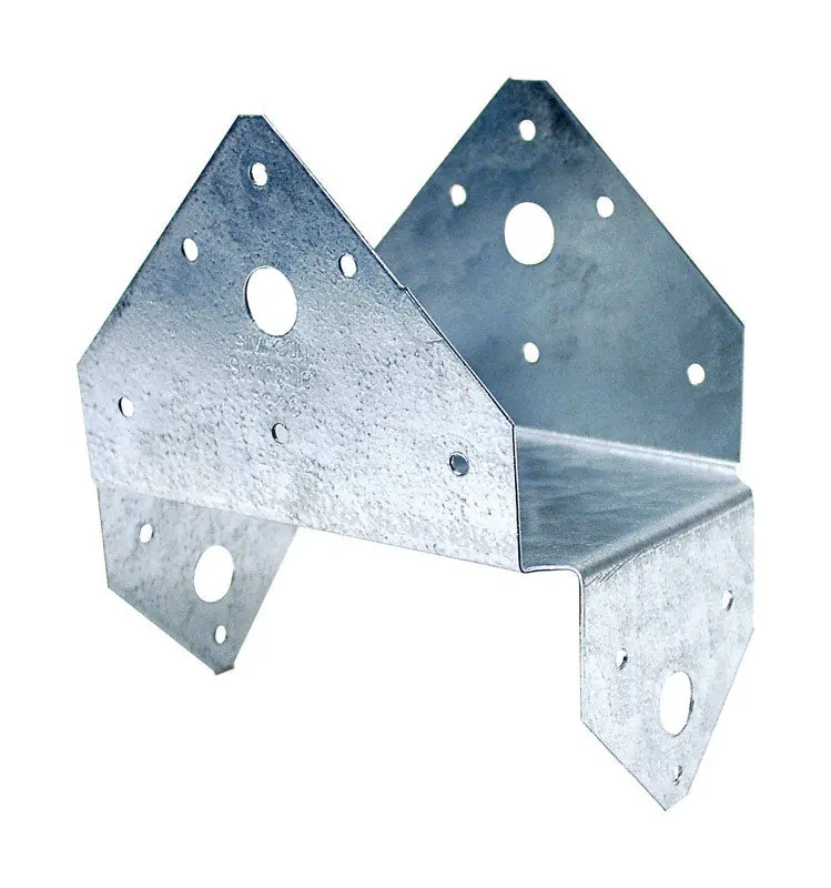 Simpson Strong-Tie 18 Ga. Galvanized Steel Half Base 2.5 H X 5.5 W In. - Deal Of The Week 1