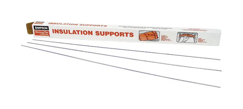 Simpson Strong-Tie 23.5 In. H X 0.08 In. W 14 Ga. Steel Insulation Support - Open Box 1