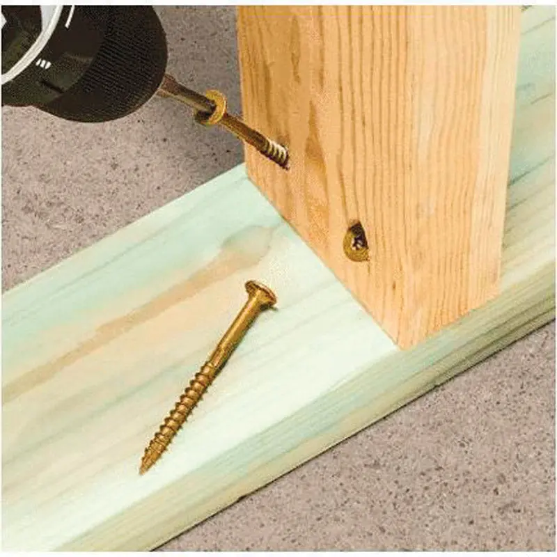 Simpson Strong-Tie Strong-Drive No. 8 Sizes X 3 In. L Star Low Profile Head Serrated Framing Screws - Deal Of The Week 1