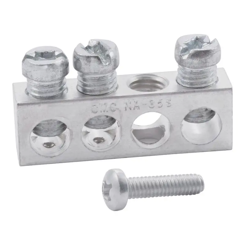 Square D 200 Amps 120/240 V 4 Space 3 Circuits Combination Mount Ground Bar Kit - Deal Of The Week 1