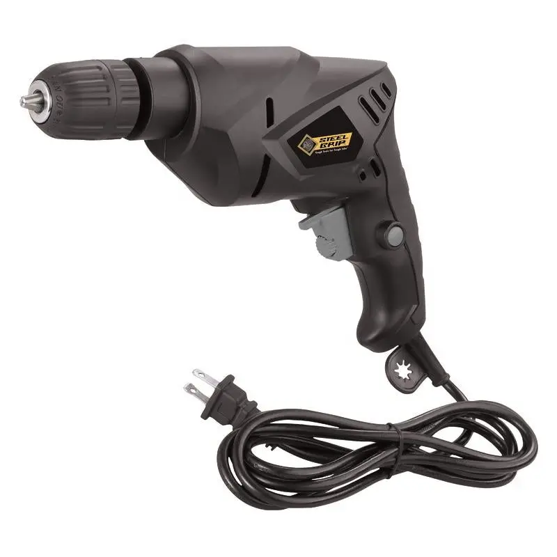 Steel Grip 4.2 Amps 3/8 In. Corded Drill - Open Box 1