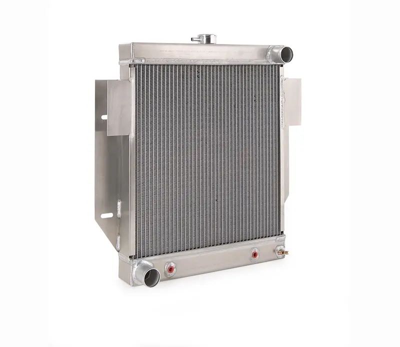 Be Cool Polished Downflow Radiator – Factory-Fit For 1957–1959 Ford Fairlane & Ranchero W/Automatic Transmission 1