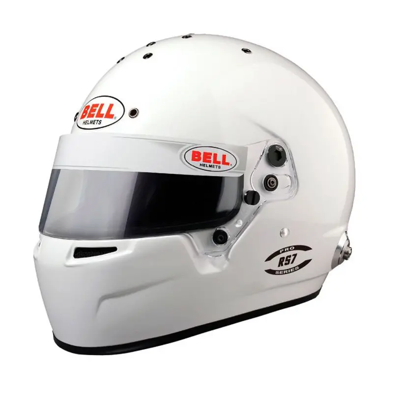 Bell Rs7 1310A11 Helmet – Sa2020 & Fia 8859 Certified, Size 7-5/8, White 1