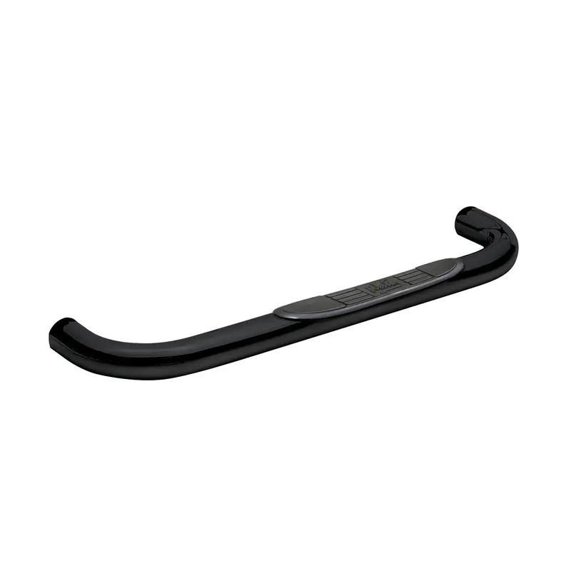 Westin 25-0890 Signature 3 Round Step Bar; Dual Step Pad; Black; Steel; Mount Kit Included; 1